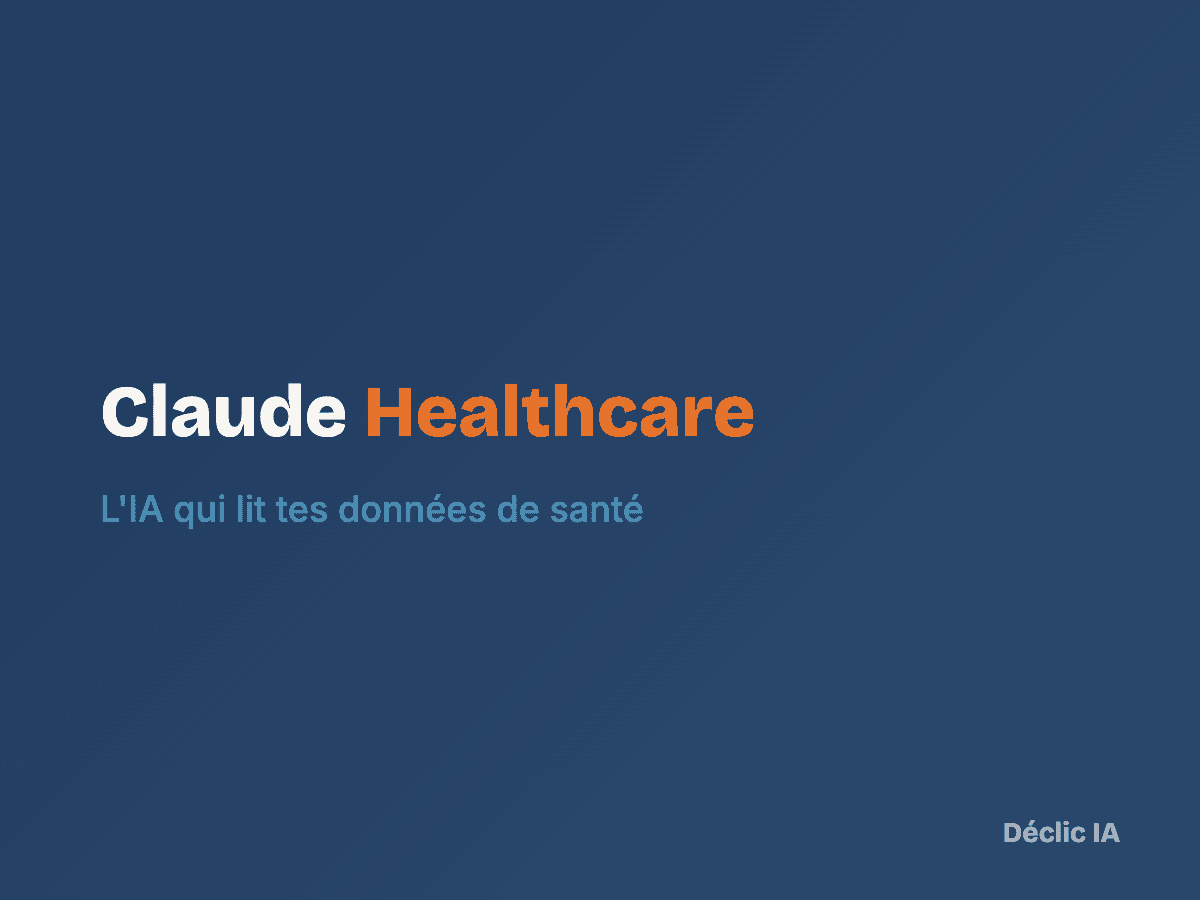 Claude lit maintenant tes données de santé. On en pense quoi ?