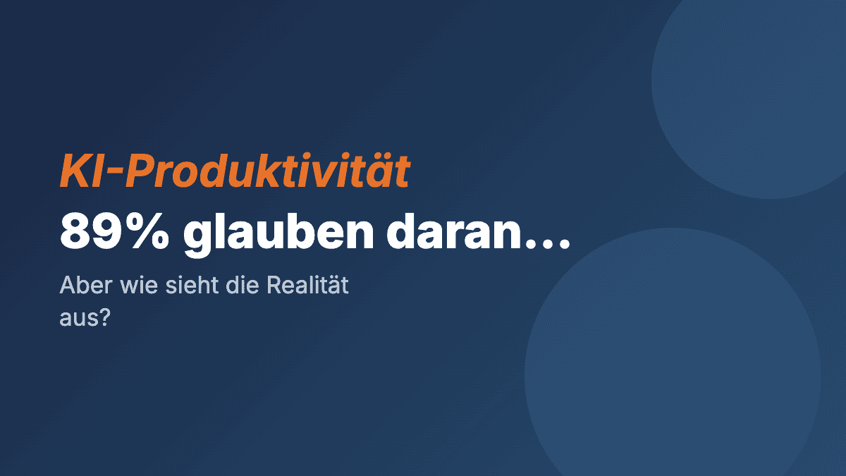 Das KI-Produktivitätsparadoxon: Wenn Automatisierung die Effizienz senkt
